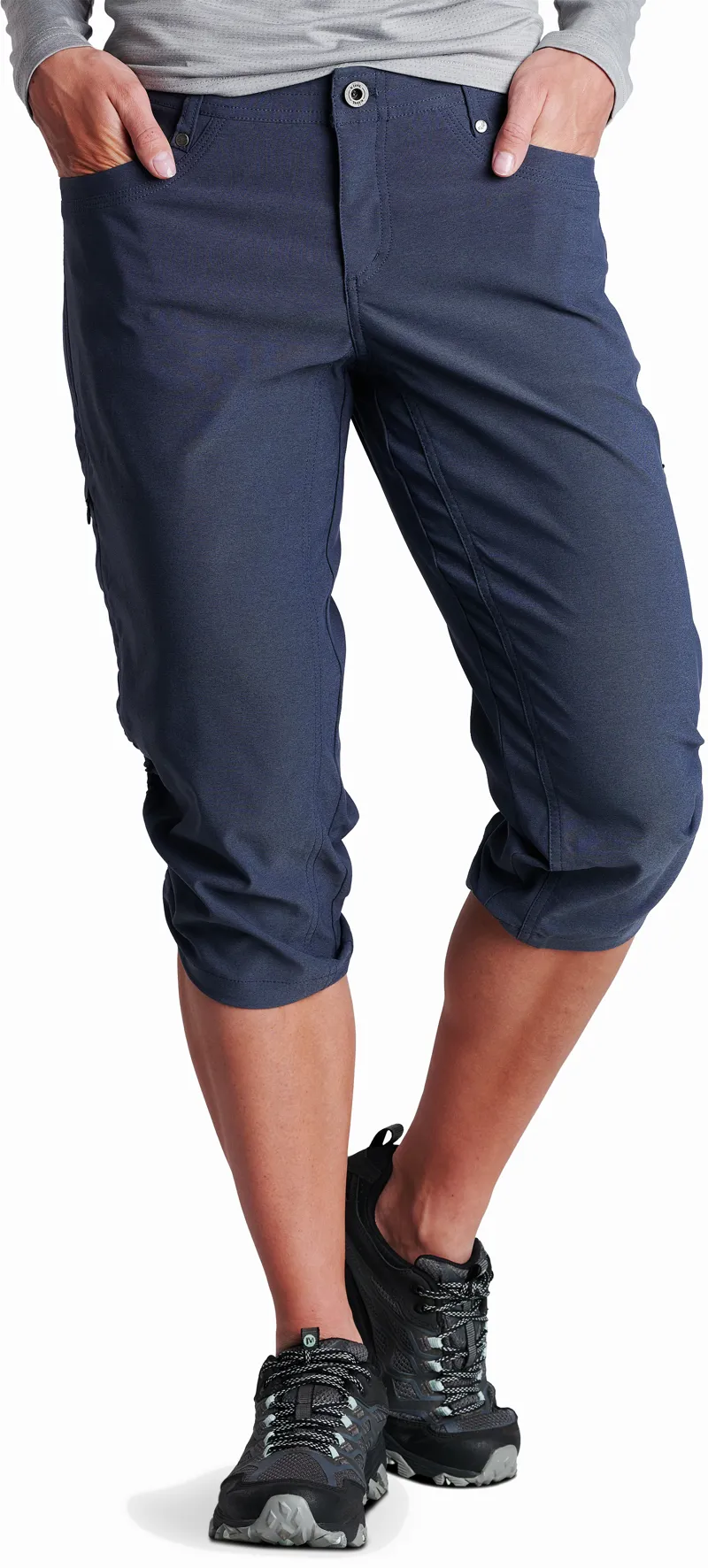 Kuhl Womens Trekr Kapris - Indigo